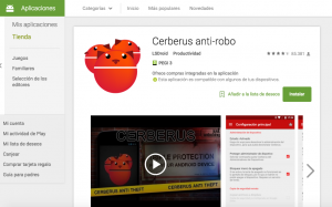 Cerberus para Android